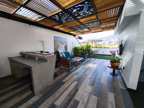 Χώρος καθιστικού στο Florentina Living 401