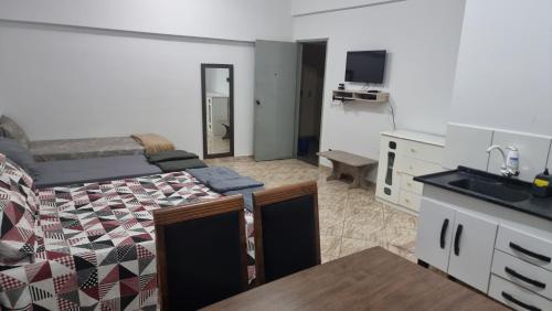 Dapur atau dapur kecil di Hotel Parque Mamed