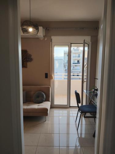 Heraklion City and Sea View 2BR Apartment- 5min to Center