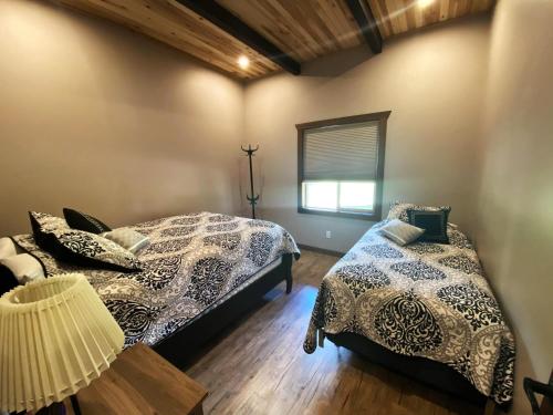 The Westview Cabinにあるベッド