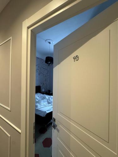 Postel nebo postele na pokoji v ubytování Aff Dandolo