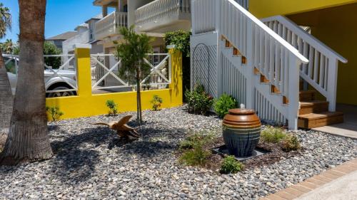 Κήπος έξω από το 121 Snapper by the Sea home