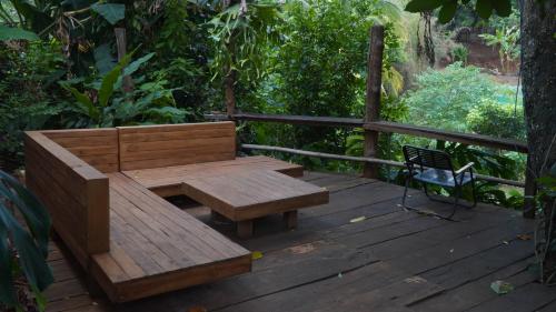 Jardín al aire libre en HARMONY Bungalow
