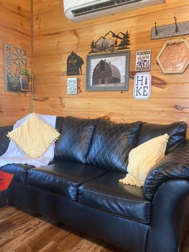 Χώρος καθιστικού στο Bearadise in the Red, Wifi, Hot Tub