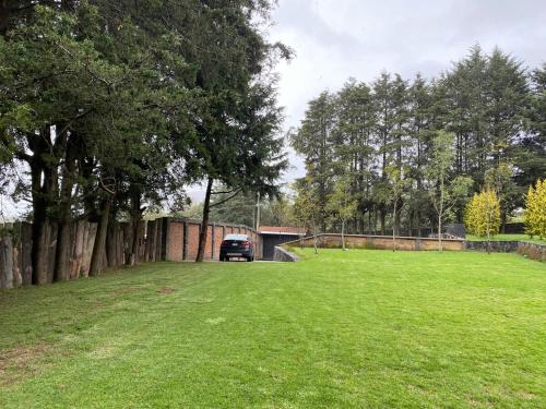 Jardín al aire libre en Villa Lorena es un Lugar Magico para desconectarte
