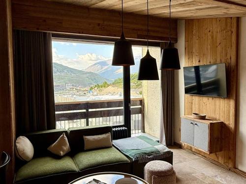 Duplex rénové 3* à Tignes - Pied des pistes, balcon & Wifi