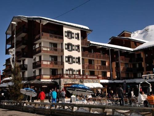 Studio ski aux pieds Tignes Val Claret - 4 pers, balcon
