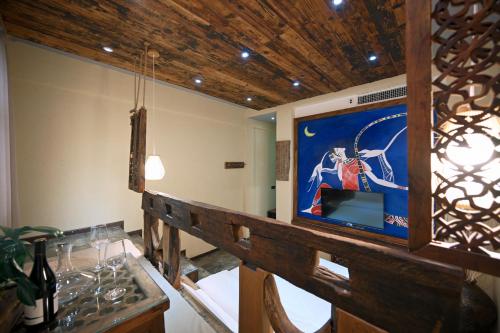Χώρος καθιστικού στο Old Story Inn Lijiang Old Town