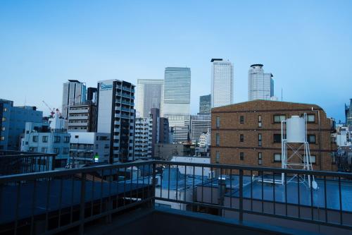 アパートホテルから撮影された、または一般的な名古屋市の景色