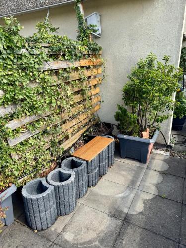 Jardín al aire libre en Sunset Suite mit Weitblick