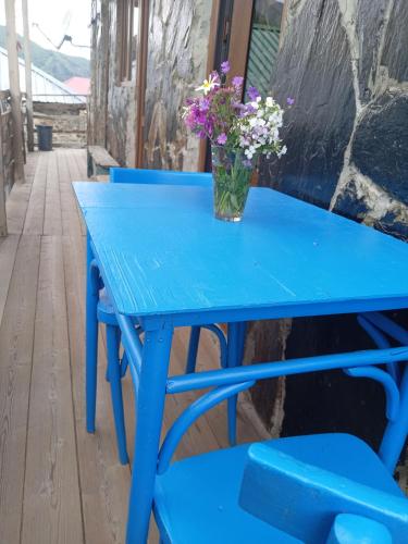 Ein Balkon oder eine Terrasse in der Unterkunft Stone House marexi