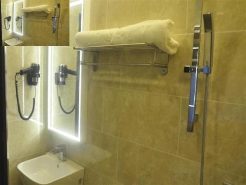 Un baño de Geobay Hotel