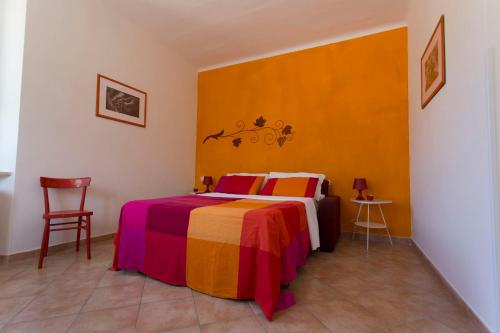 A bed or beds in a room at Da Zarè