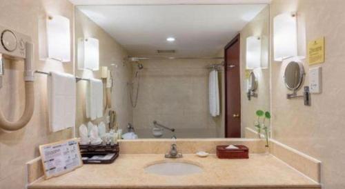 Koupelna v ubytování Kunming Jinjiang Hotel