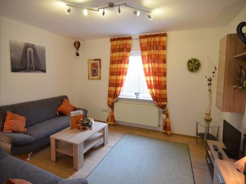 Χώρος καθιστικού στο Ferienwohnung im Sauerland