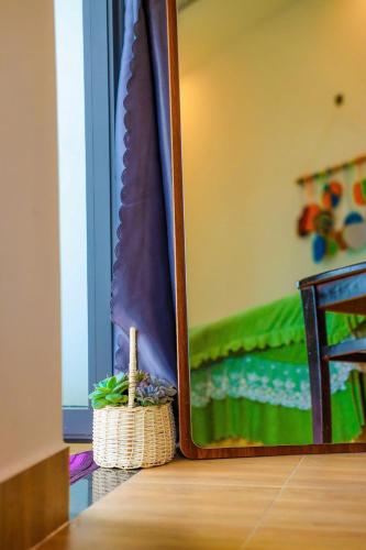 Ένα ή περισσότερα κρεβάτια σε δωμάτιο στο Yori House Da Lat City