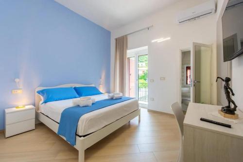 Postel nebo postele na pokoji v ubytování Nanninella Guest House