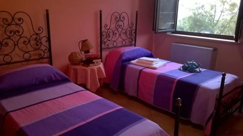 Cama o camas de una habitación en Agriturismo Vemi