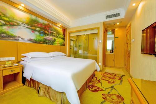 Letto o letti in una camera di Vienna 3 Best Hotel Shenzhen Bantian Guangya Park Metro Station