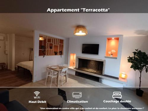Loft - Le Terracotta - Wifi HD - Télé - Clim
