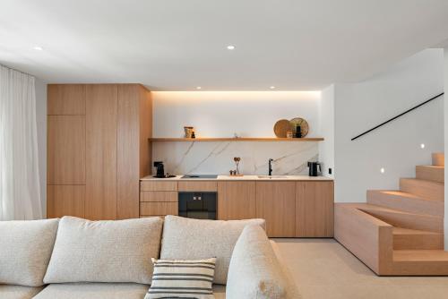 Dapur atau dapur kecil di Casa Faro