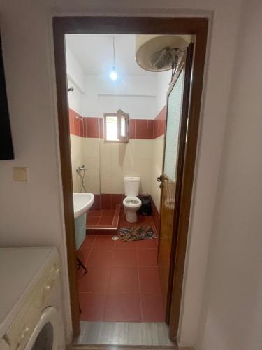 Koupelna v ubytování Belulaj Home