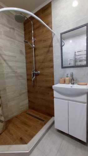 Ένα μπάνιο στο Olena's apartment