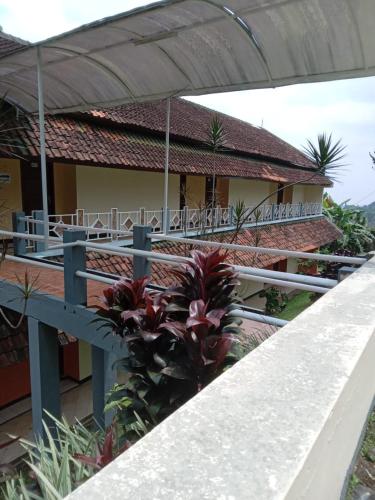 Balkoni atau teres di Hotel New Pesona Anggraini