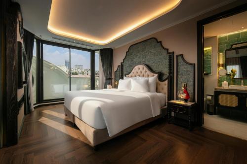 Katil atau katil-katil dalam bilik di Proverb Hotel Hanoi