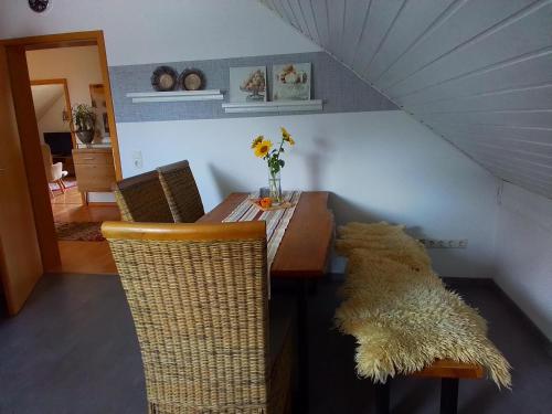 Posezení v ubytování Haus Breser