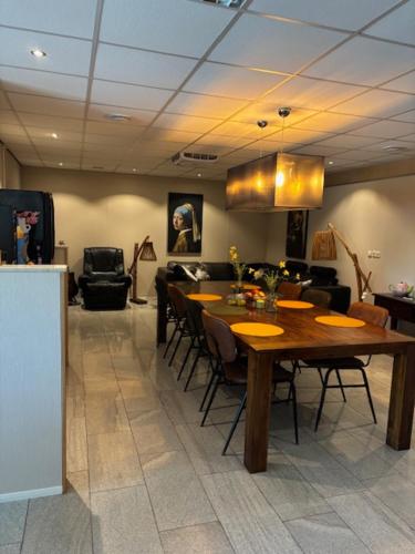 Χώρος καθιστικού στο B&B De Tobbedanser Harlingen