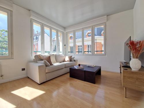 Χώρος καθιστικού στο Le Clos Boulingrin - hyper-centre