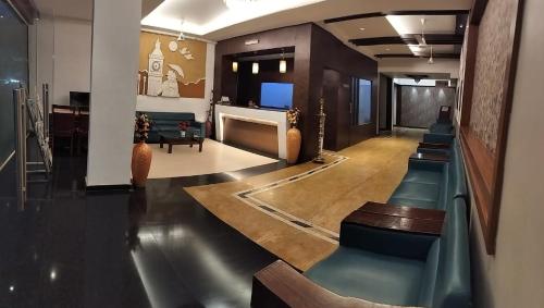 Χώρος καθιστικού στο LUMBINIS GRAND HOTEL