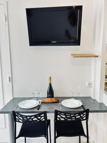 Le cernay, Studio cosy proche centre-ville
