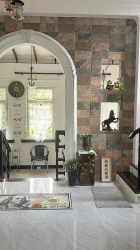Un lugar para sentarse en Geethani's Villa