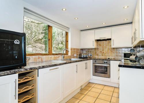 Η κουζίνα ή μικρή κουζίνα στο Exmoor Gate Lodges