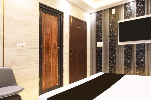 Μια τηλεόραση ή/και κέντρο ψυχαγωγίας στο Super Hotel O HAVEN INN