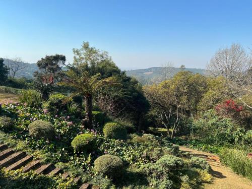 a garden with a bunch of plants and flowers at Hilton Horizon in Hilton