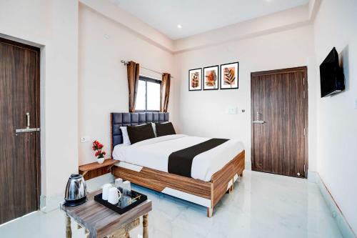 Postel nebo postele na pokoji v ubytování Hotel O Salori