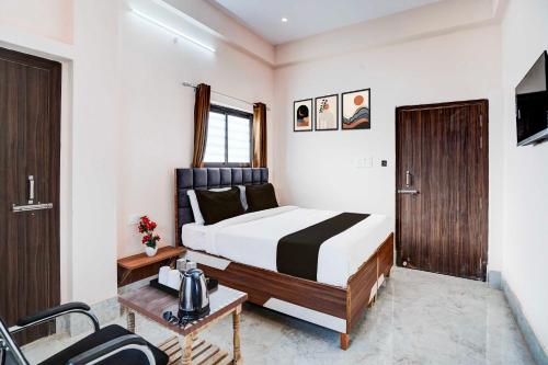 TV a/nebo společenská místnost v ubytování Hotel O Salori