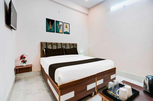Postel nebo postele na pokoji v ubytování Hotel O Salori
