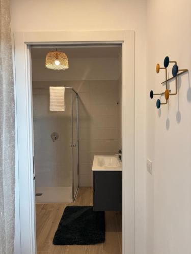 Koupelna v ubytování Bed&Fly Bologna