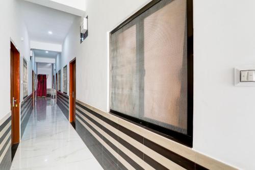 TV a/nebo společenská místnost v ubytování Super Hotel O JP INN