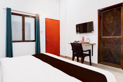 Postel nebo postele na pokoji v ubytování Super Hotel O JP INN