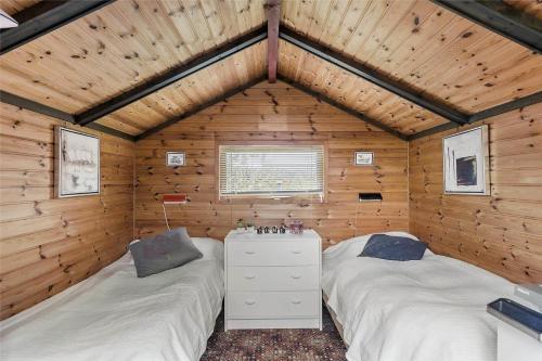 Postel nebo postele na pokoji v ubytování N300-Karrebaeksminde-Poulsvej-104-C