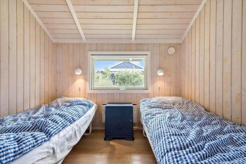 Postel nebo postele na pokoji v ubytování N333-Karrebaeksminde-Reedtzholmvej-32