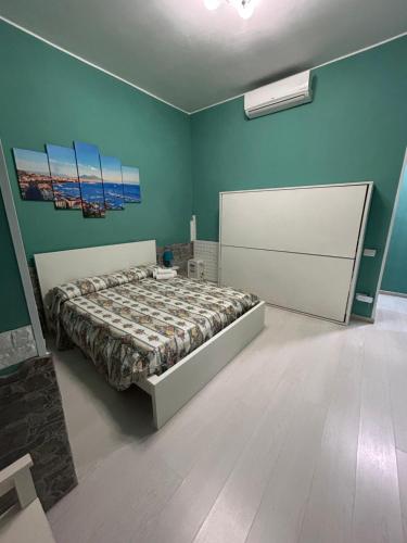 Postel nebo postele na pokoji v ubytování 'A Funtanella