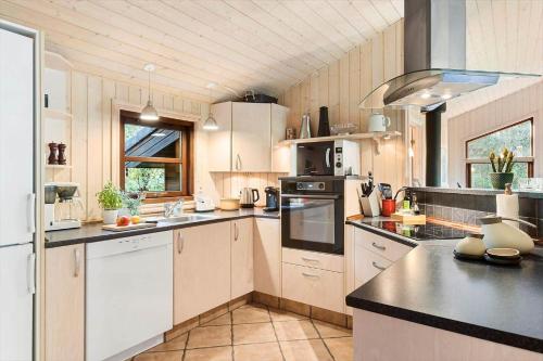 Dapur atau dapur kecil di JB245-Fjerritslev-Tyttebaerstien-44