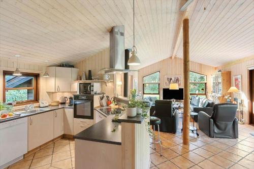 Dapur atau dapur kecil di JB245-Fjerritslev-Tyttebaerstien-44