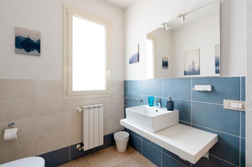 Koupelna v ubytování B&B Ruota di Carretto